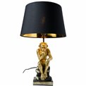 Dekoratīva galda lampa Monkey reading, H50.5 D31cm  E27 40W(MAX)