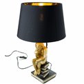 Dekoratīva galda lampa Monkey reading, H50.5 D31cm  E27 40W(MAX)