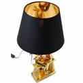 Декоративная настольная лампа Rabbit, золотого цвета, H53 D30.5см, E27 40W(MAX)