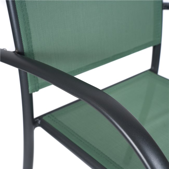 Krēsls Piazza, olīvu zaļš, 56x65x88cm, sēdvirsmas augstums: 46cm