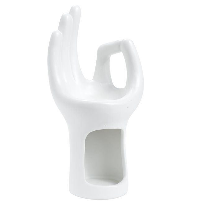 Wax/oil burner Hand, 20x10x6.5cm