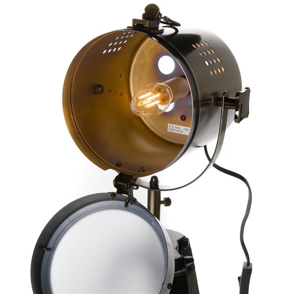 Galda lampa Ebor, bronzas, E14, 25W(MAX), H68cm