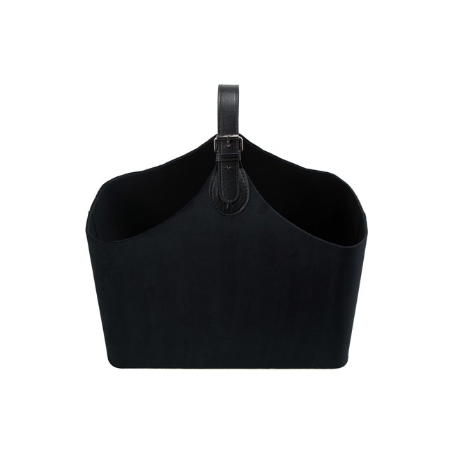 Magazine bag Trianda L, velvet, 40x24x34cm