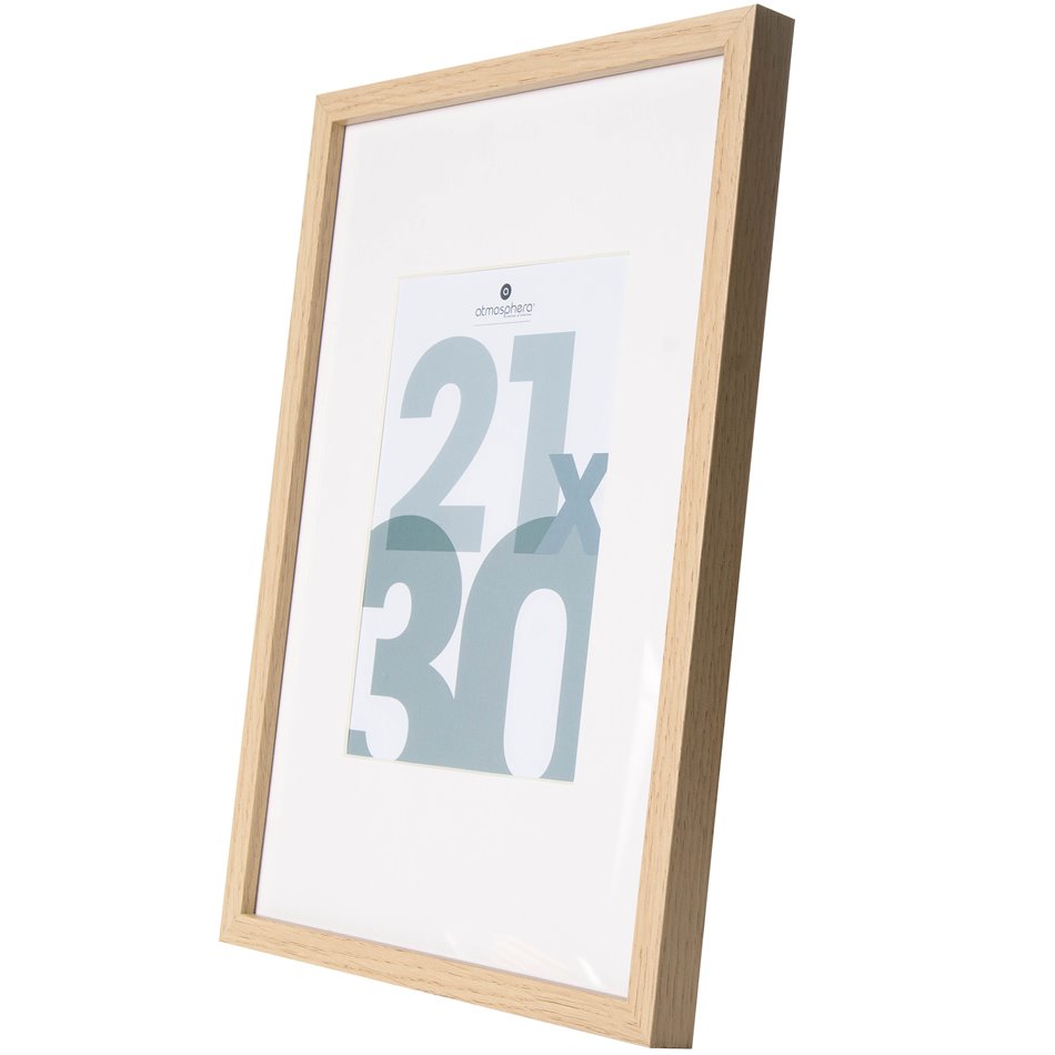 Photo frame Manu, natural, 21x30cm
