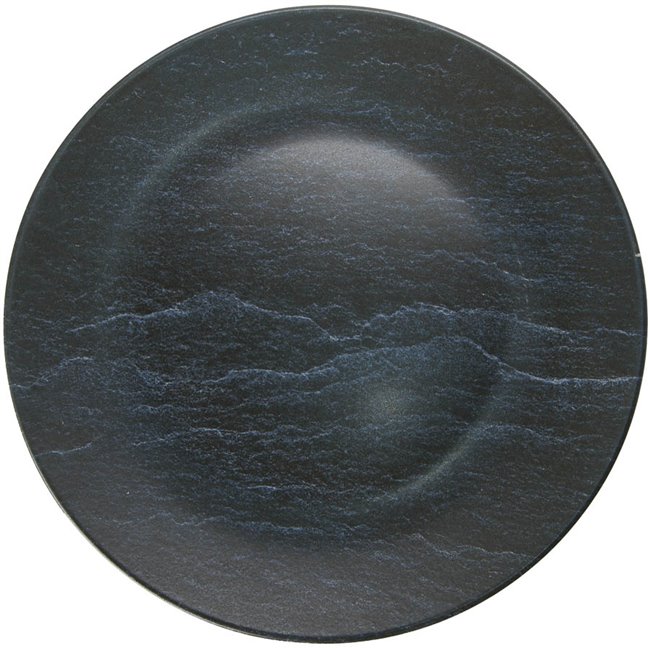 Обеденная тарелка Cadence, серый цвет, D26cm