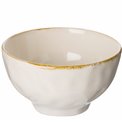 Bowl Organic, beige-white D15cm