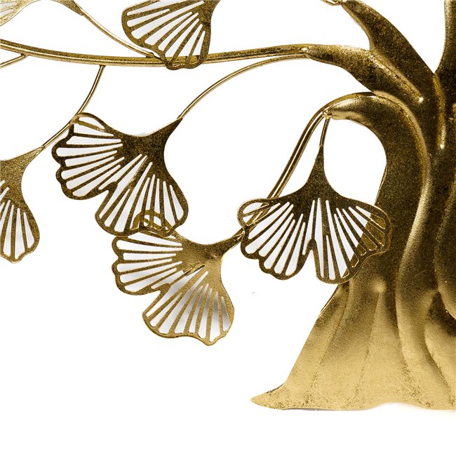 Wall deco Birds II, golden, 74x96x2cm