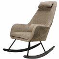 Šūpuļkrēsls Amberg, brūns, 105x63x53cm, sēdv.H46cm