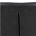 Dining chair Atilde, set of 2 pcs, black, H82.5x47x53cm, seat height 46cm