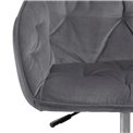 Ofisa krēsls Arook, tumši pelēks, H88.5x59x58.5cm, sēdvirsma H 46-55cm