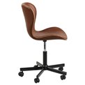 Office chair Atilde , brown, H87x55x54cm, seat height 44-51cm