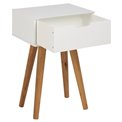 Bedside table Atiro, H61.5x40x30cm