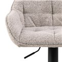 Bāra krēsls Arook, komplektā 2 gab., bēšs, H109x52x52cm, sēdvirsma H 63-84cm