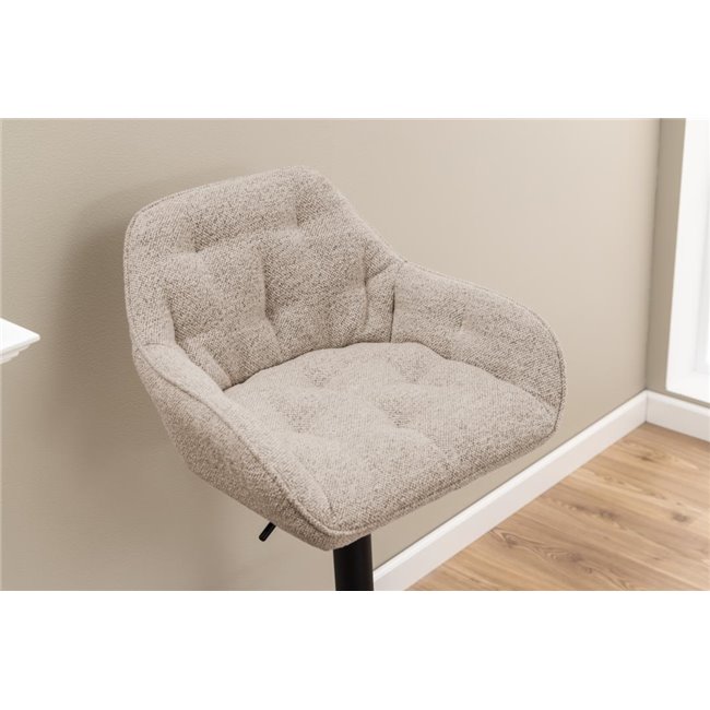 Барный стул Arook, комплект из 2 шт., бежевый, H109x52x52см, высота сиденья 63-84см