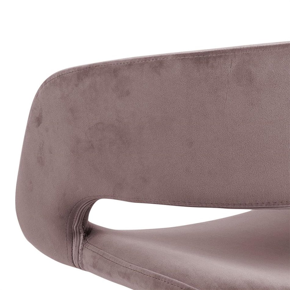 Ofisa krēsls Argo, dusty rose, H87x56x54cm, sēdvirsma H 42-54cm