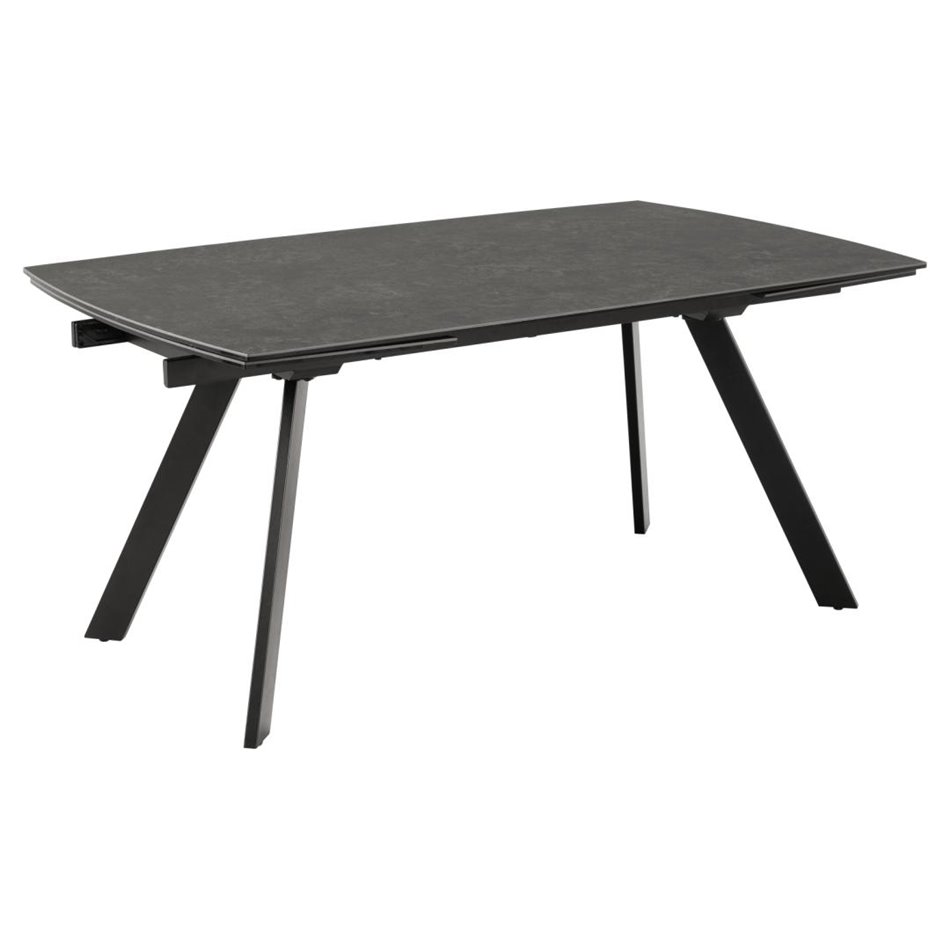 Обеденный стол Akbarn, черный, H75x240x97см