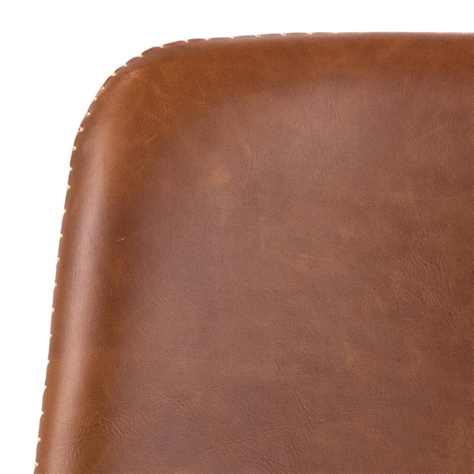 Bāra krēsls Aragon, komplektā 2 gab., brūns, H103x46.5x50cm, sēdvirsma H 76cm