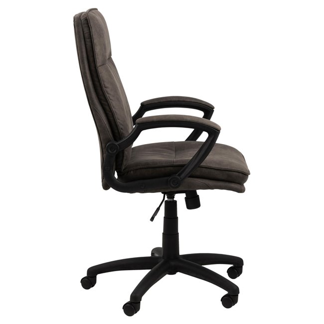 Ofisa krēsls Acbraid, antracīta krāsa, H115x67x69.5cm, sēdvirsma H 48-57cm