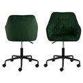 Ofisa krēsls Arook, zaļš, H88.5x59x58.5cm, sēdvirsma H 46-55cm