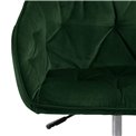 Ofisa krēsls Arook, zaļš, H88.5x59x58.5cm, sēdvirsma H 46-55cm
