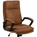 Офисное кресло Acbraid, коричневый, H115x67x69.5см, высота сиденья 48-57см
