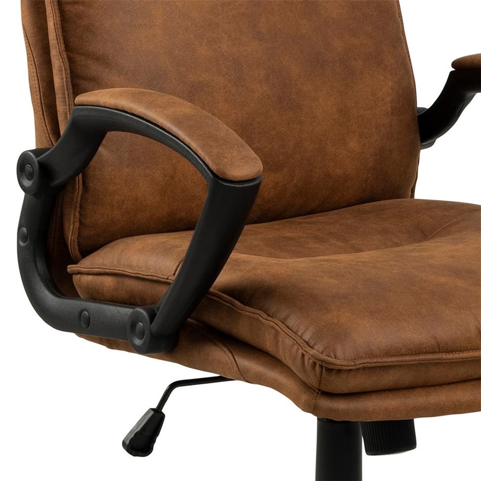 Ofisa krēsls Acbraid, brūns, H115x67x69.5cm, sēdvirsma H 48-57cm