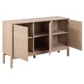 Sideboard Alinley, oak veneer, H80x135.4x40cm