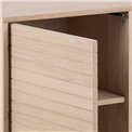 Sideboard Alinley, oak veneer, H80x135.4x40cm