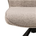 Обеденный стул Acura, комплект из 2 шт., бежевый, H88.5x51x61.5см, высота сиденья 49см