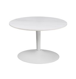 Кофейный столик Alto, белый, D60см, H45 см