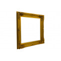 Sienas spogulis Imatra, antīka zelta krāsā, 118x118cm