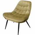Atpūtas krēsls Oberwart, zelta, 83x47x77cm