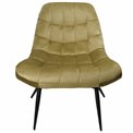 Atpūtas krēsls Oberwart, zelta, 83x47x77cm