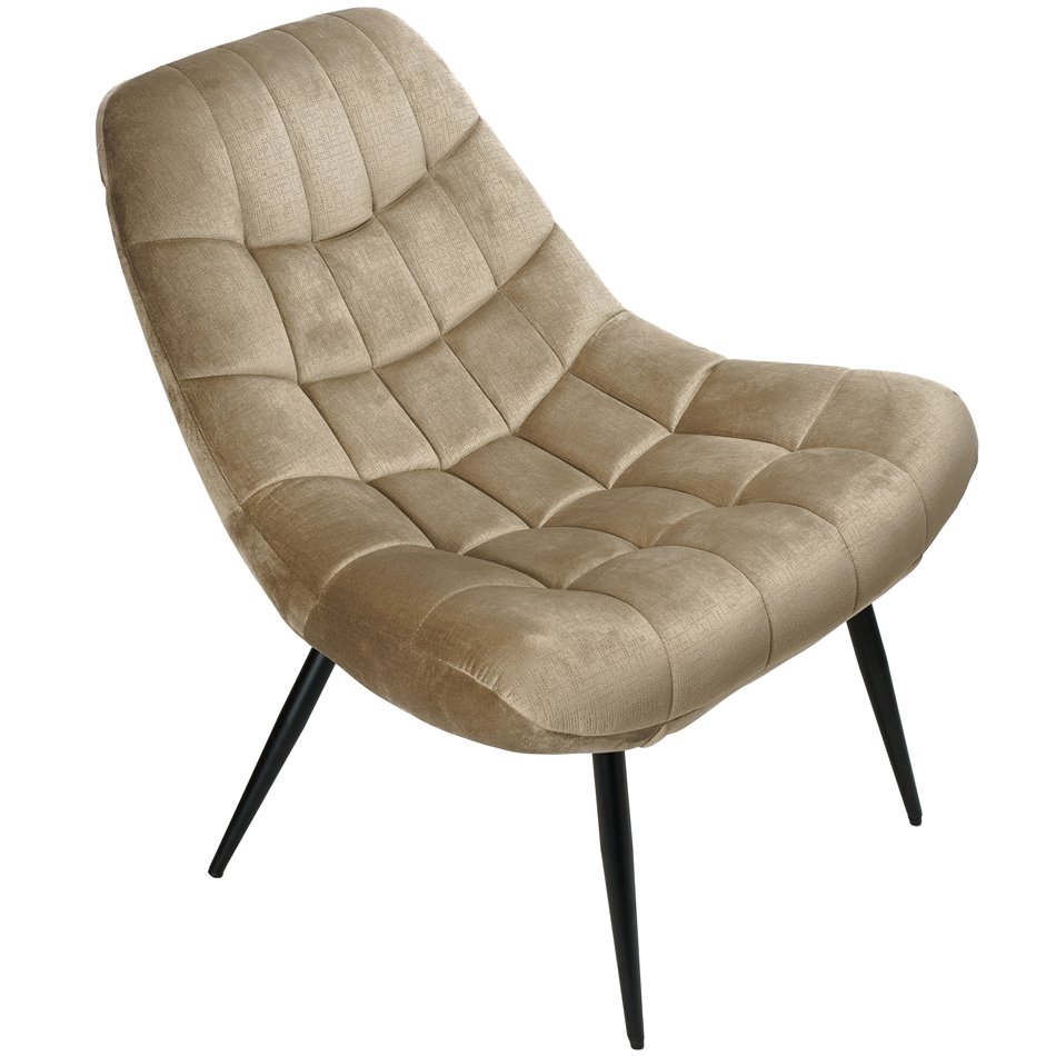 Armchair Oberwart, taupe, 83x47x77cm