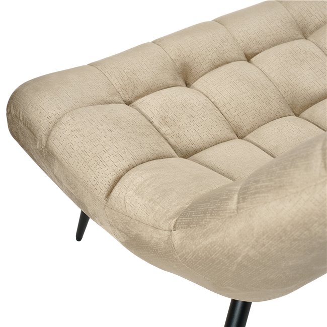 Armchair Oberwart, taupe, 83x47x77cm