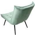 Armchair Oltina, peppermint, 101x79.5x81cm