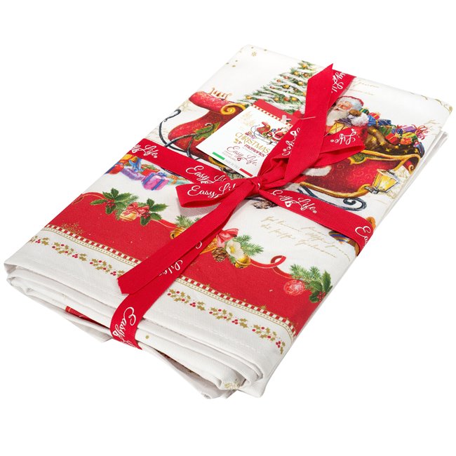 Set of 2 table runners CHRISTMAS MEMORIES, 140x45cm