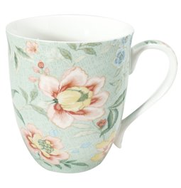 Mug Zen Garden, green, porcelain, 300mll, 9.5xD8.5cm