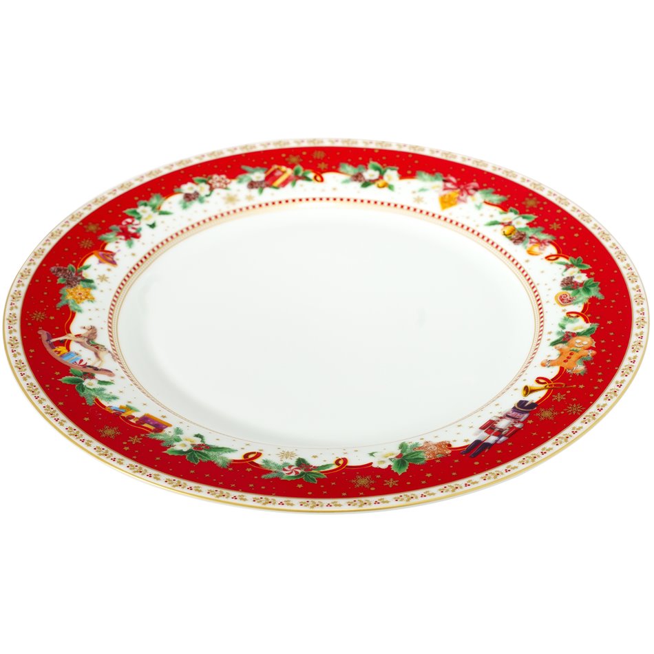 Porcelain dinner plate Christmas Memories, D26.5cm