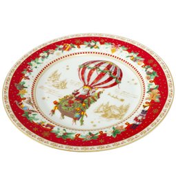 Porcelāna šķīvis Christmas Memories, D19cm