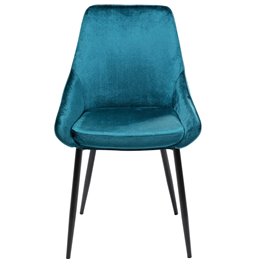 Chair East Side, bluegreen, 84x48x57cm