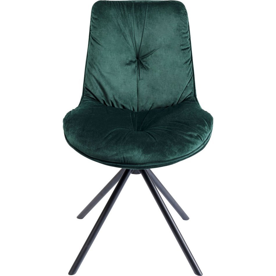 Chair Mila, green, 88x51x65cm