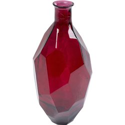 Vase Origami, pink, H59  D20cm