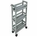 Wheels trolley Beton, 3 stores, H75X40x15cm