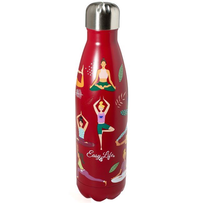 Vacuum bottle Yoga, 500ml, H27x7x7cm