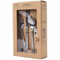 Cutlery set 24 pc Inox D'Oro
