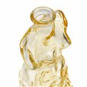 Ваза Female body, cтекло, янтарный цвет, 33x10x8cm