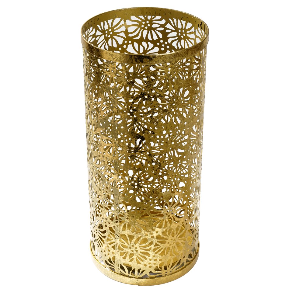Lietussargu turētājs Metal Lace S, zelta, 45.5x21x21cm