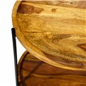 Кофейный столик Sharlize, дерево sheesham , D55  H58cm
