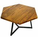 Cтолик Sindi, дерево sheesham, 60x60x H35cm